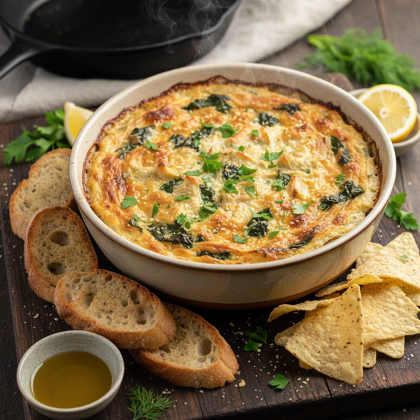 Creamy Vegan Spinach and Artichoke Delight recipe