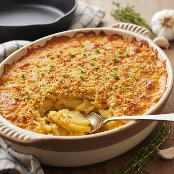 Creamy Velveeta Au Gratin Potatoes recipe