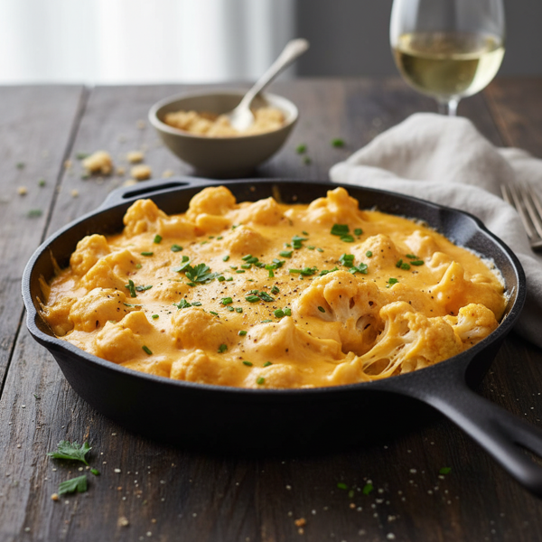 Creamy Velveeta Cauliflower Delight recipe