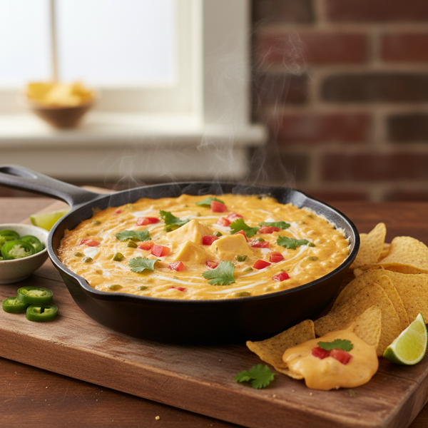 Creamy Velveeta and Rotel Cheese Dip recipe