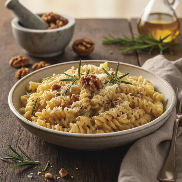 Creamy Walnut Rosemary Pasta Sauce recipe