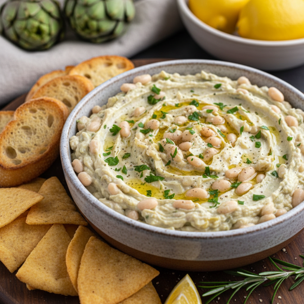 Creamy White Bean and Artichoke Delight recipe