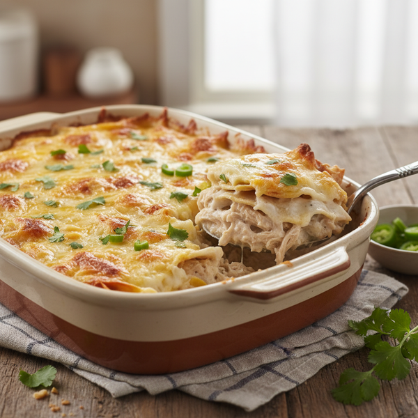 Creamy White King Ranch Chicken Casserole recipe