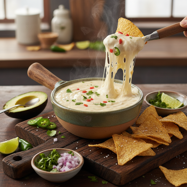 Creamy White Queso Bliss recipe