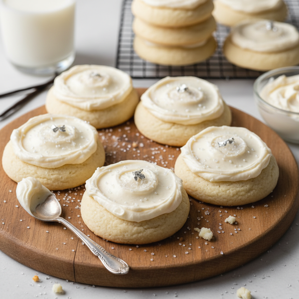 Creamy White Velvet Sugar Cookies recipe