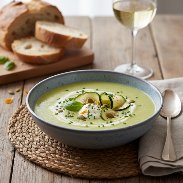 Creamy Zucchini Bliss Soup recipe