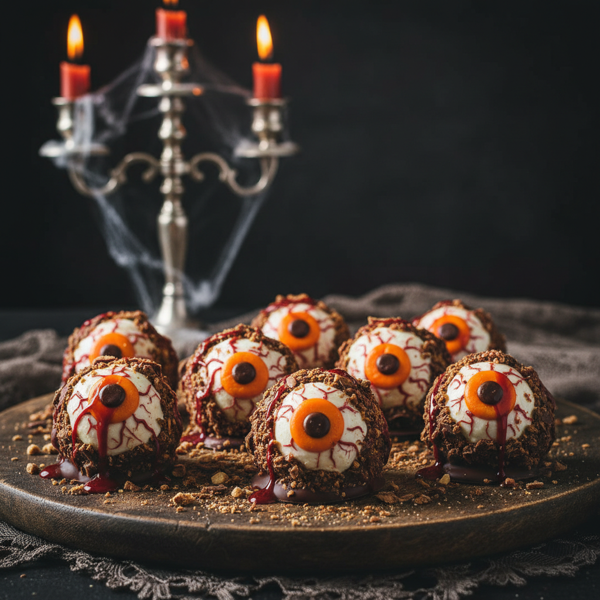 Creepy Butterfinger Eyeball Treats recipe