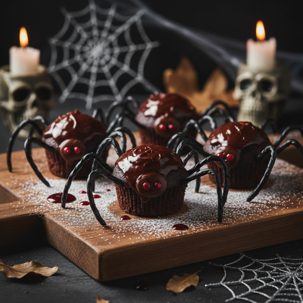 Creepy Chocolate Spider Treats recipe