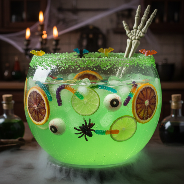 Creepy Crawly Citrus Punch recipe