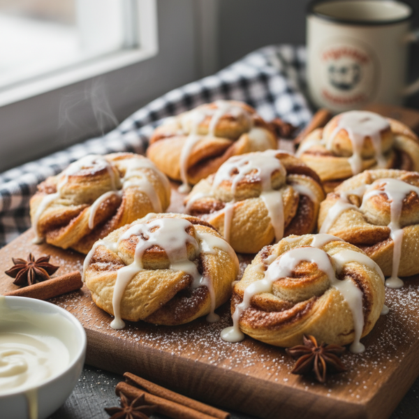 Crescent Roll Cinnamon Swirls recipe