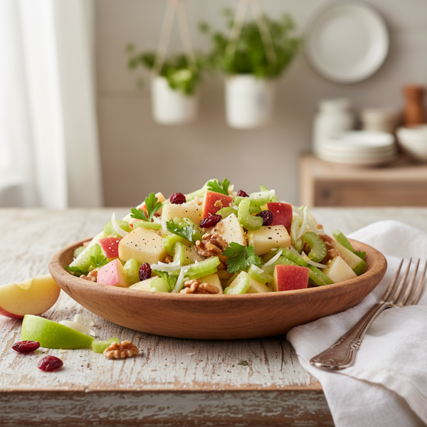 Crisp Apple and Celery Delight Salad recipe