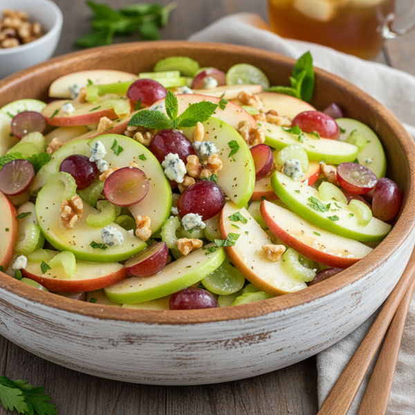 Crisp Apple and Grape Medley Salad recipe