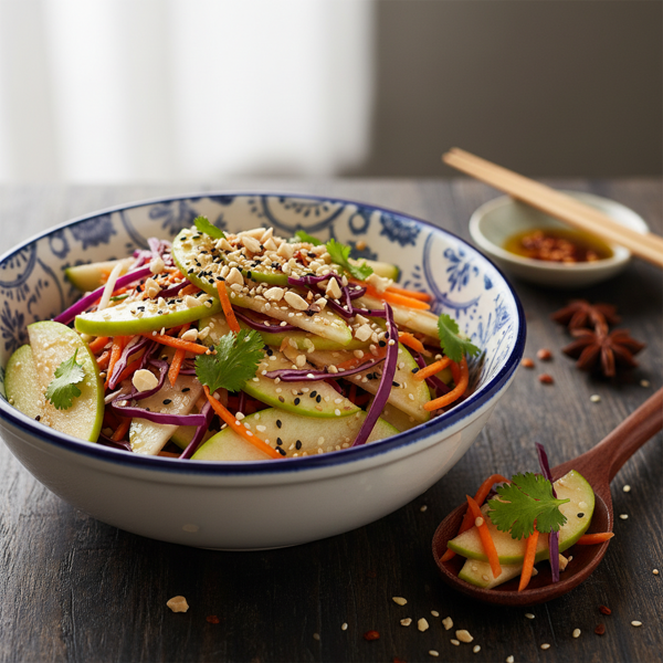 Crisp Asian-Inspired Apple Slaw recipe