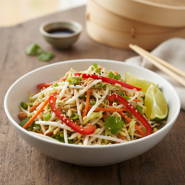 Crisp Asian Bean Sprout Salad recipe