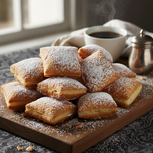 Crisp & Fluffy New Orleans Beignets recipe