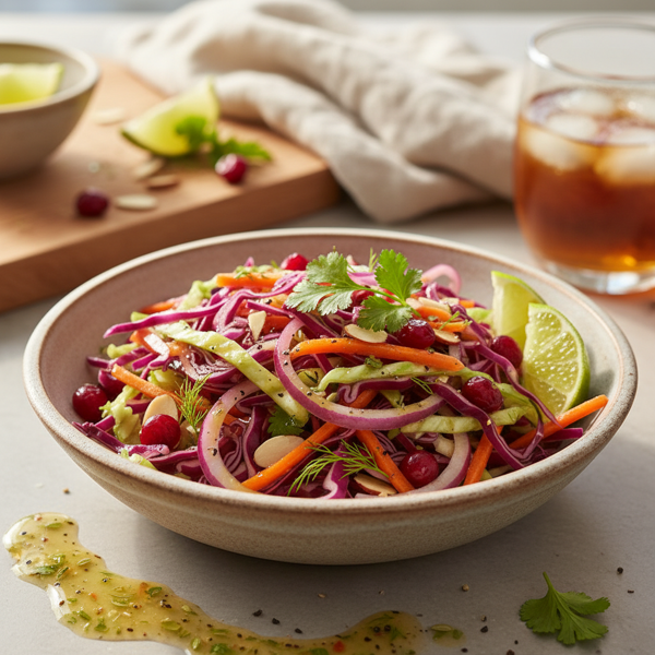 Crisp and Tangy Slaw Delight recipe