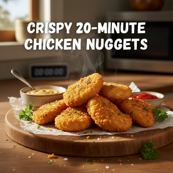 Crispy 20-Minute Chicken Nuggets recipe