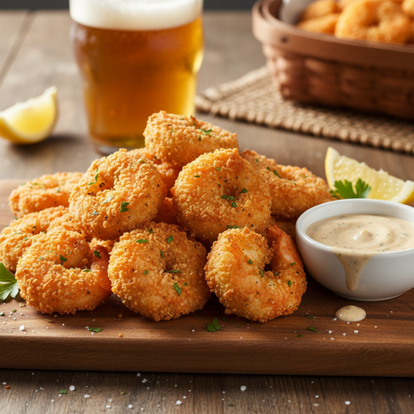 Crispy Ale-Battered Shrimp recipe
