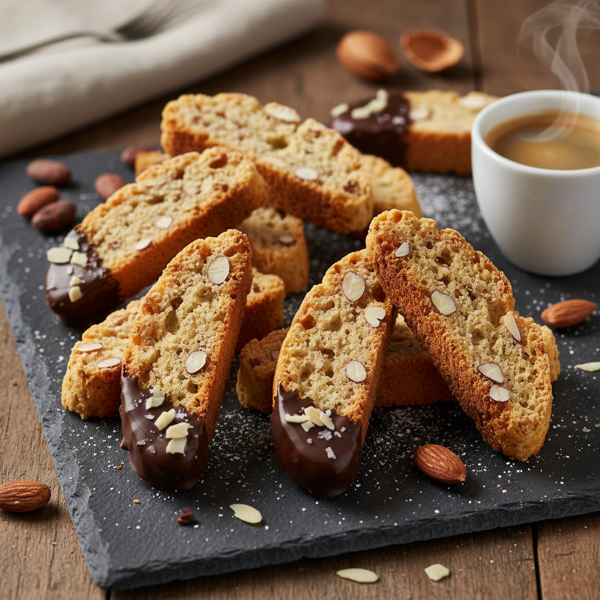 Crispy Almond Biscotti Delights recipe