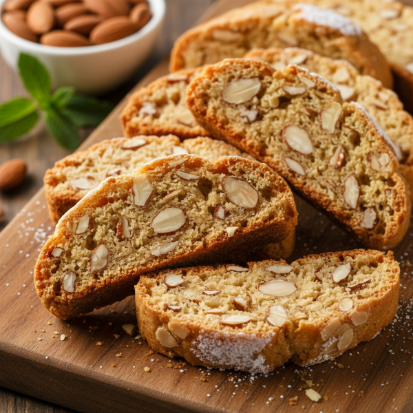 Crispy Almond Mandel Bread recipe