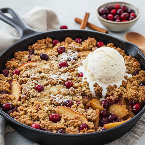 Crispy Apple Cranberry Delight recipe