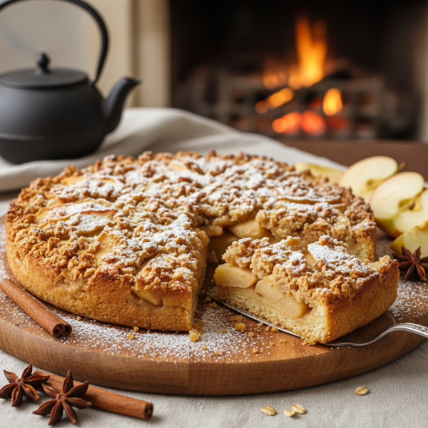 Crispy Apple Shortbread Delight recipe