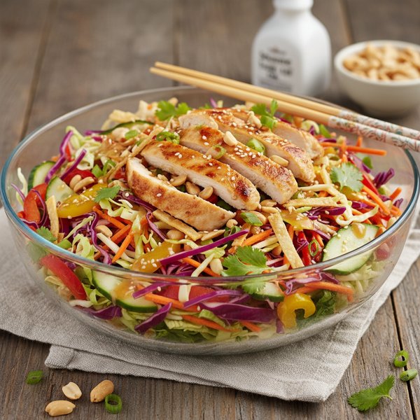Crispy Asian Chopped Salad recipe