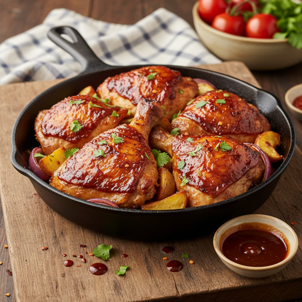 Crispy BBQ Chicken Bake recipe