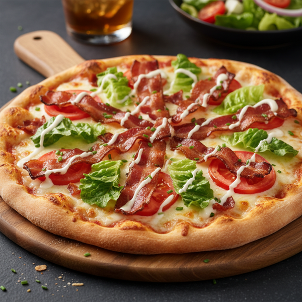 Crispy BLT Delight Pizza recipe