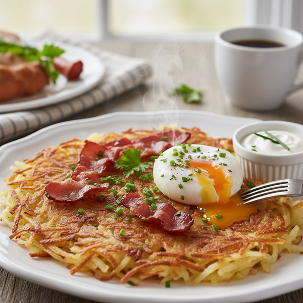 Crispy Bacon & Herb Hash Browns recipe