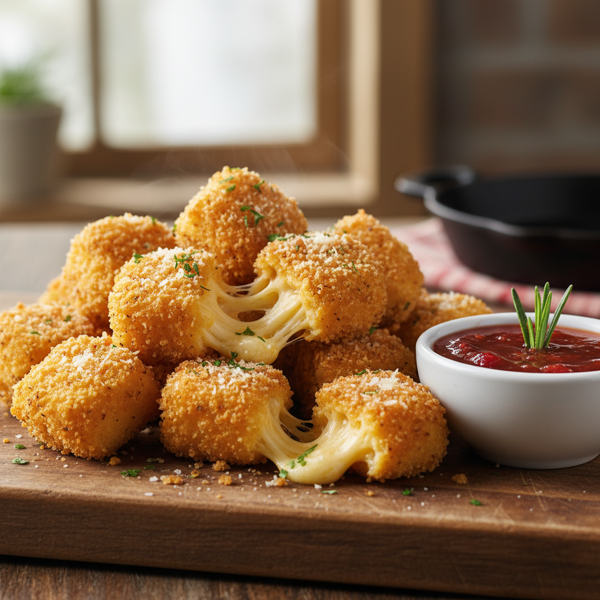 Crispy Baked Cheese Curds recipe