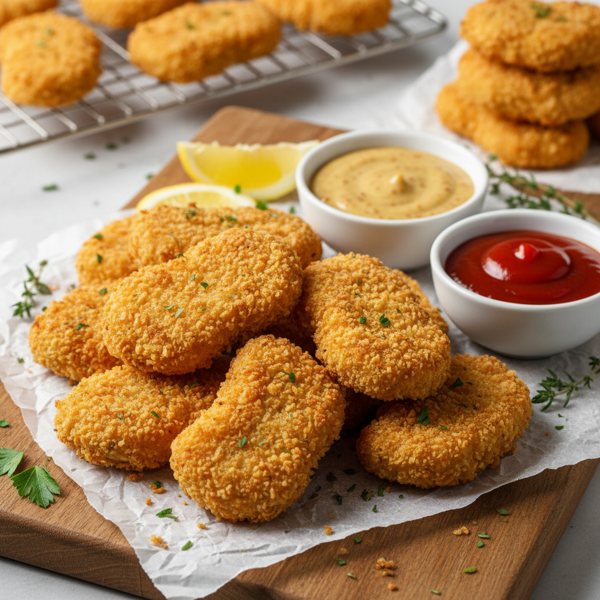 Crispy Baked Chicken Nuggets recipe