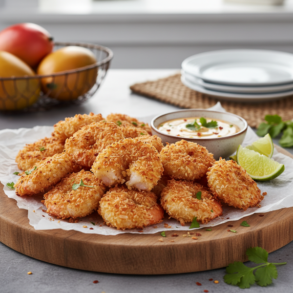 Crispy Baked Coconut Shrimp recipe