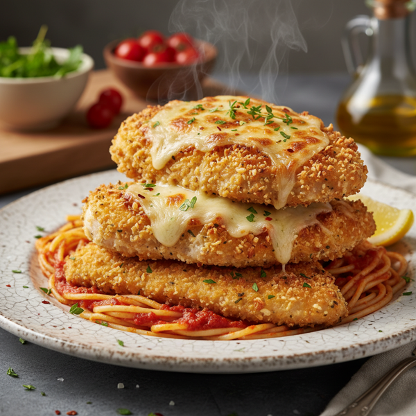 Crispy Baked Parmesan Chicken Delight recipe