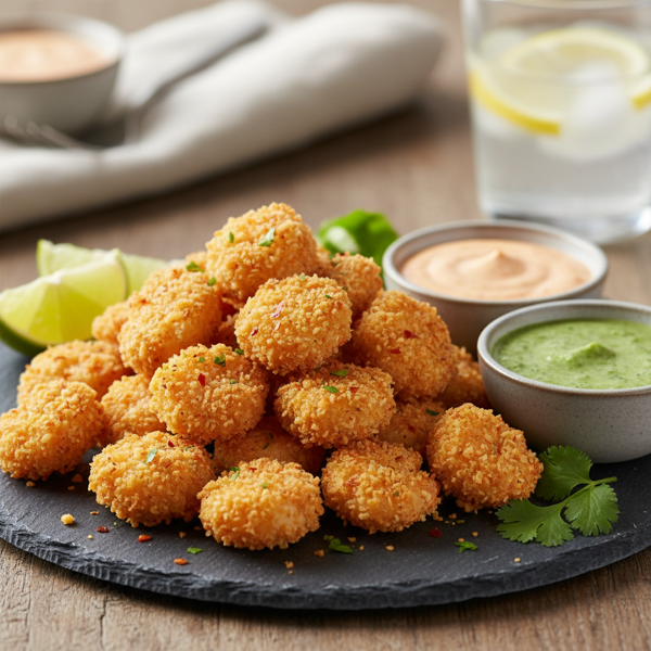 Crispy Baked Popcorn Shrimp Delight recipe
