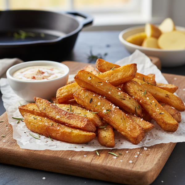 Crispy Baked Yukon Gold Fries recipe