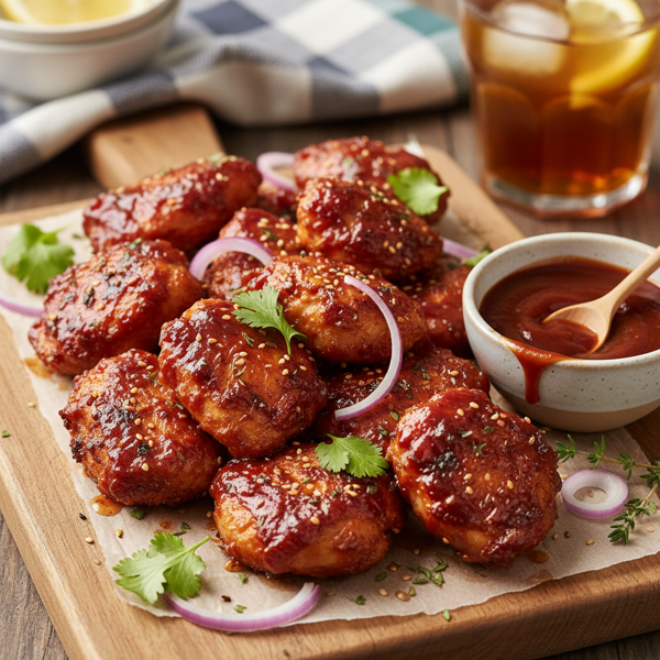 Crispy Barbecue Chicken Bites recipe