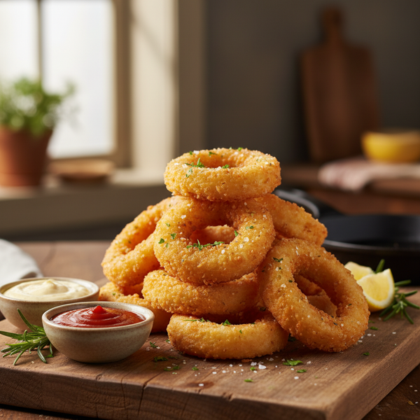 Crispy Batter-Fried Onion Rings Delight recipe