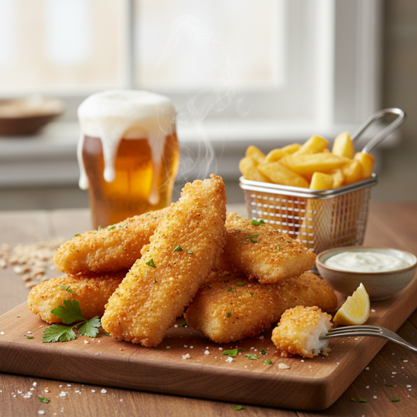 Crispy Beer-Battered Fish Fillets recipe