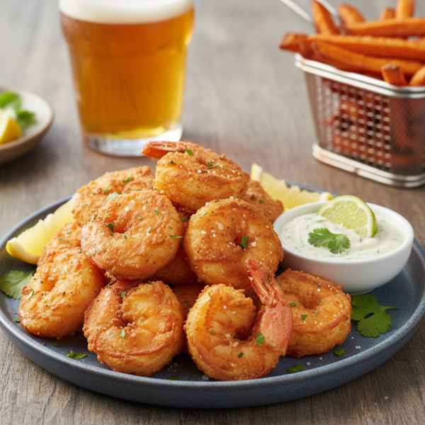 Crispy Beer-Battered Shrimp Delight recipe