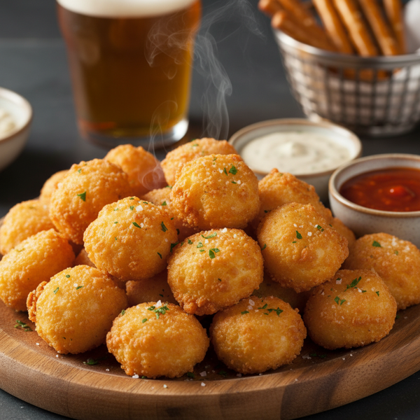 Crispy Beer-Battered Wisconsin Cheese Curds recipe