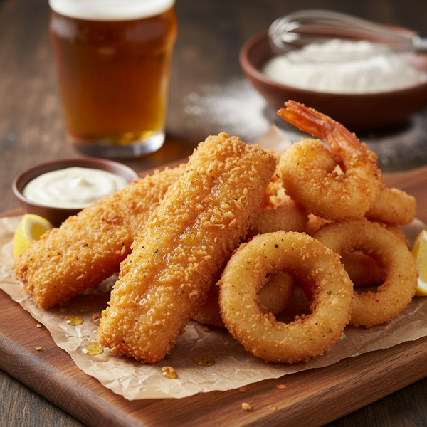 Crispy Beer Batter for Perfectly Fried Delights recipe
