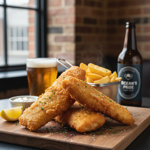 Crispy Beer Battered Cod recipe