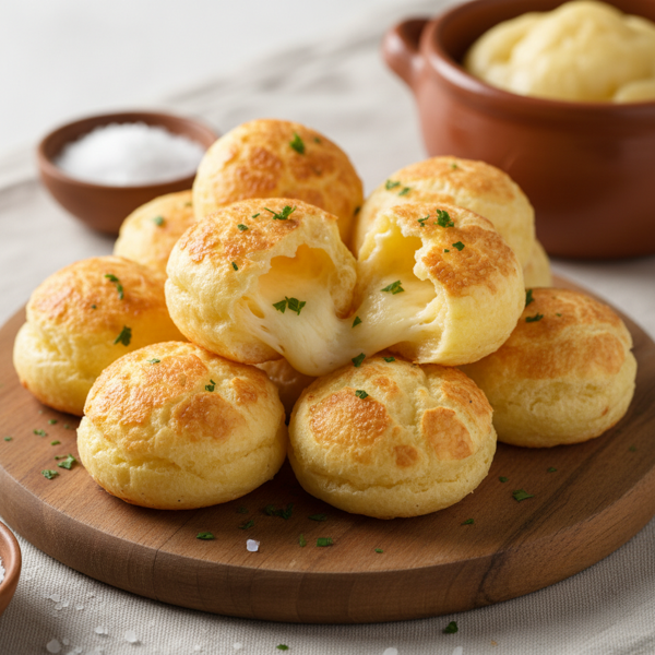 Crispy Brazilian Cheese Puffs (Pão de Queijo) recipe