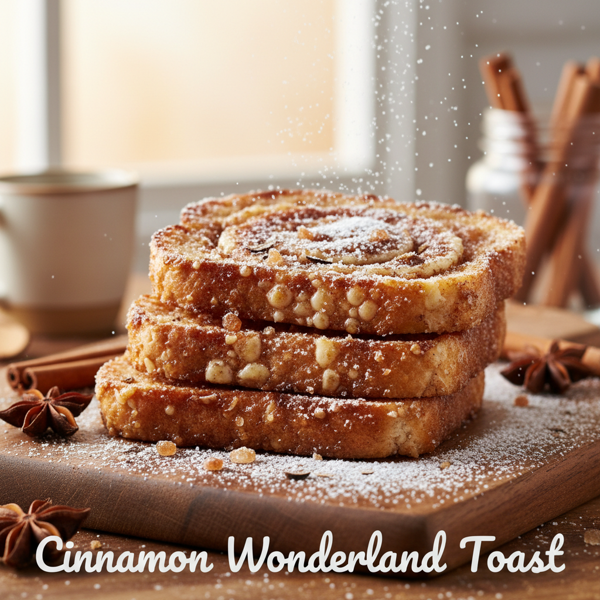 Crispy Broiled Cinnamon Wonderland Toast recipe