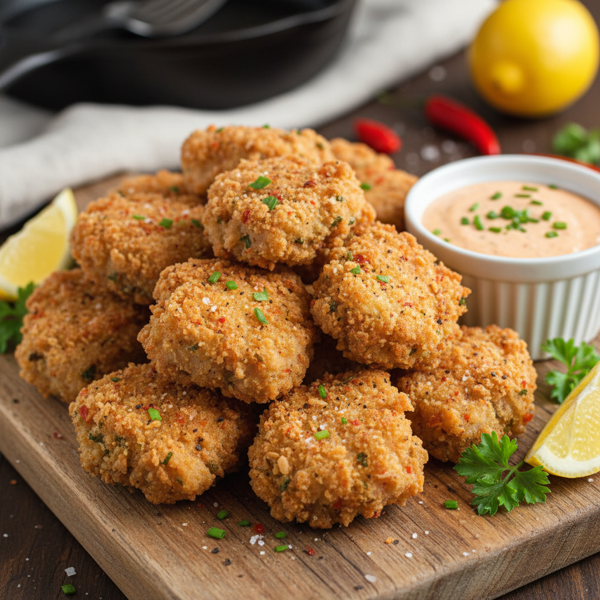 Crispy Cajun Alligator Bites recipe