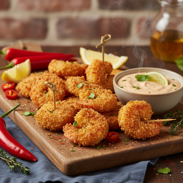 Crispy Cajun Shrimp Bites recipe