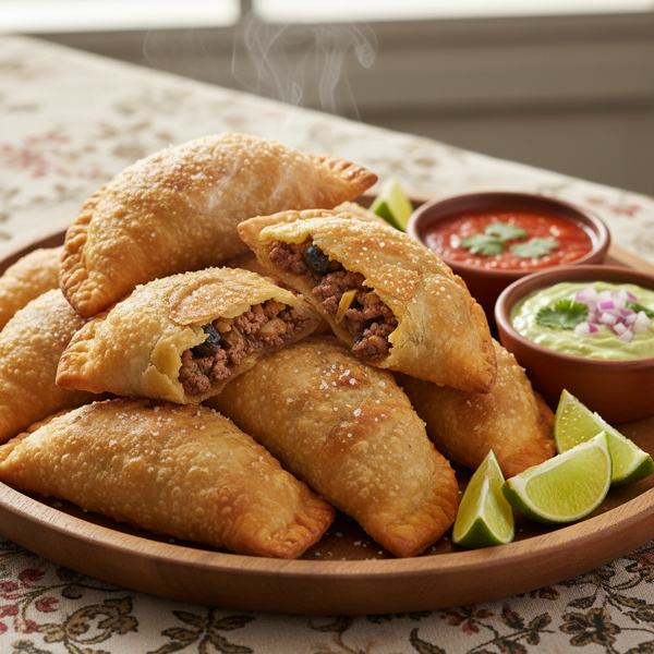 Crispy Central American Beef Empanadas recipe