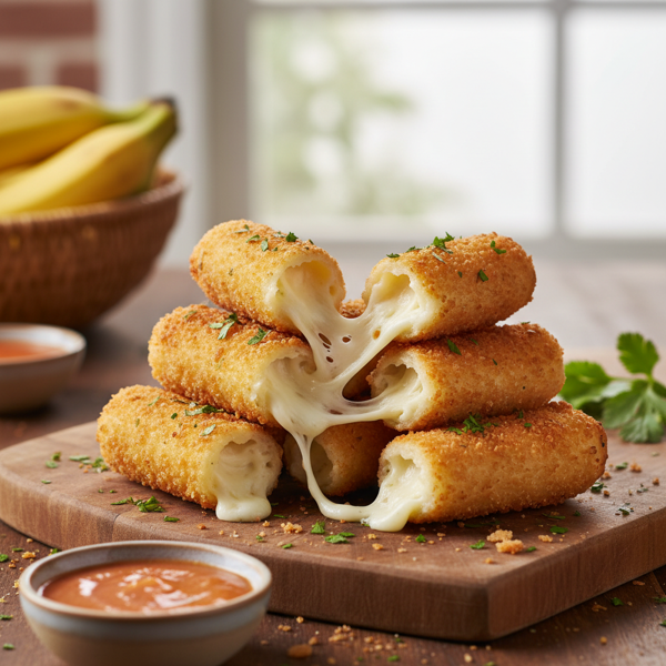 Crispy Cheese Tequeños recipe