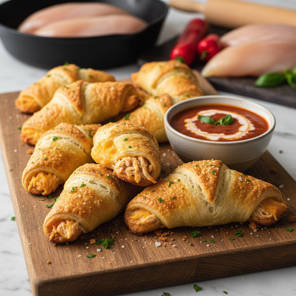 Crispy Chicken Crescent Packets recipe
